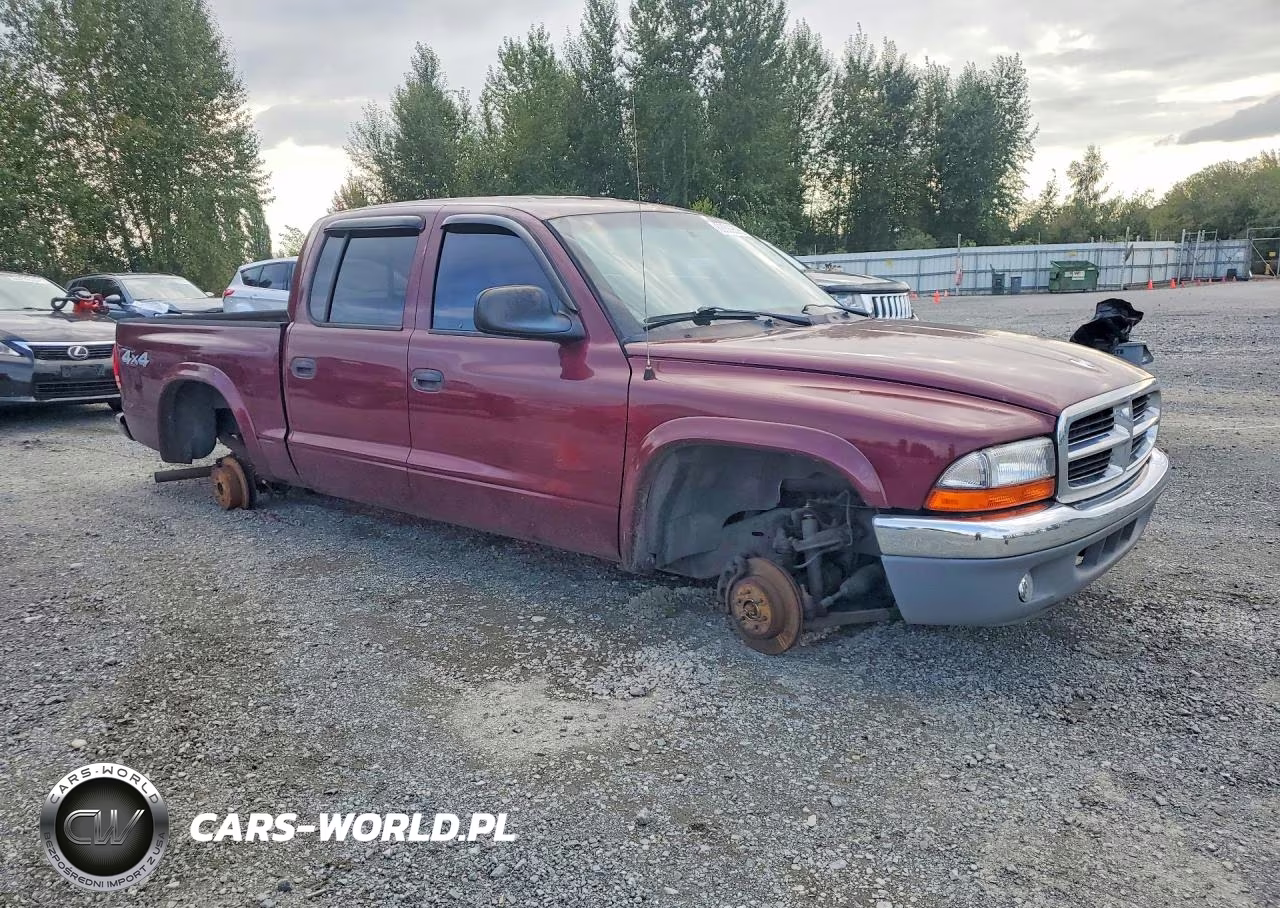 2003 Dodge Dakota Quad Slt VIN:1D7HG48N23S115302 - 4