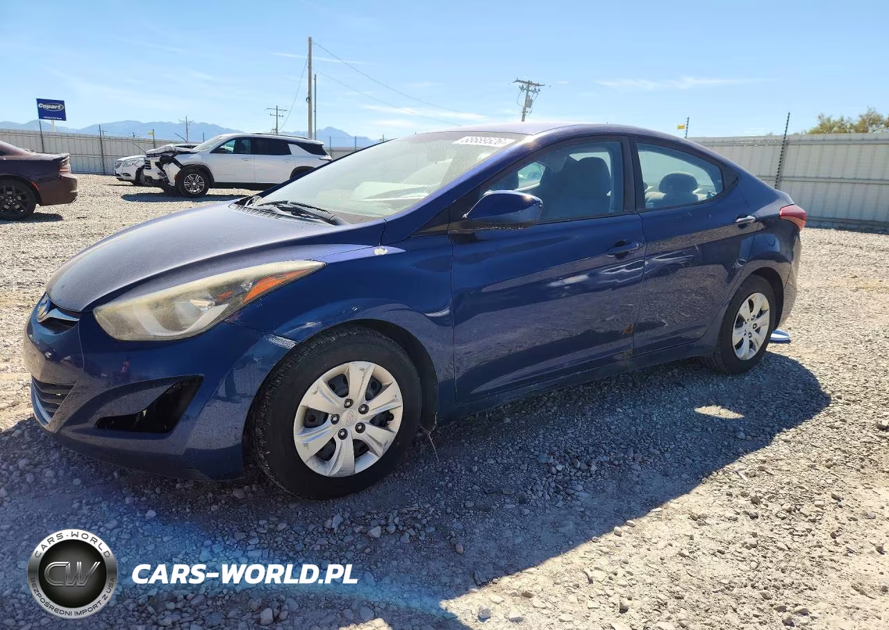 2016 Hyundai Elantra Se – zdjęcie 1 z 12