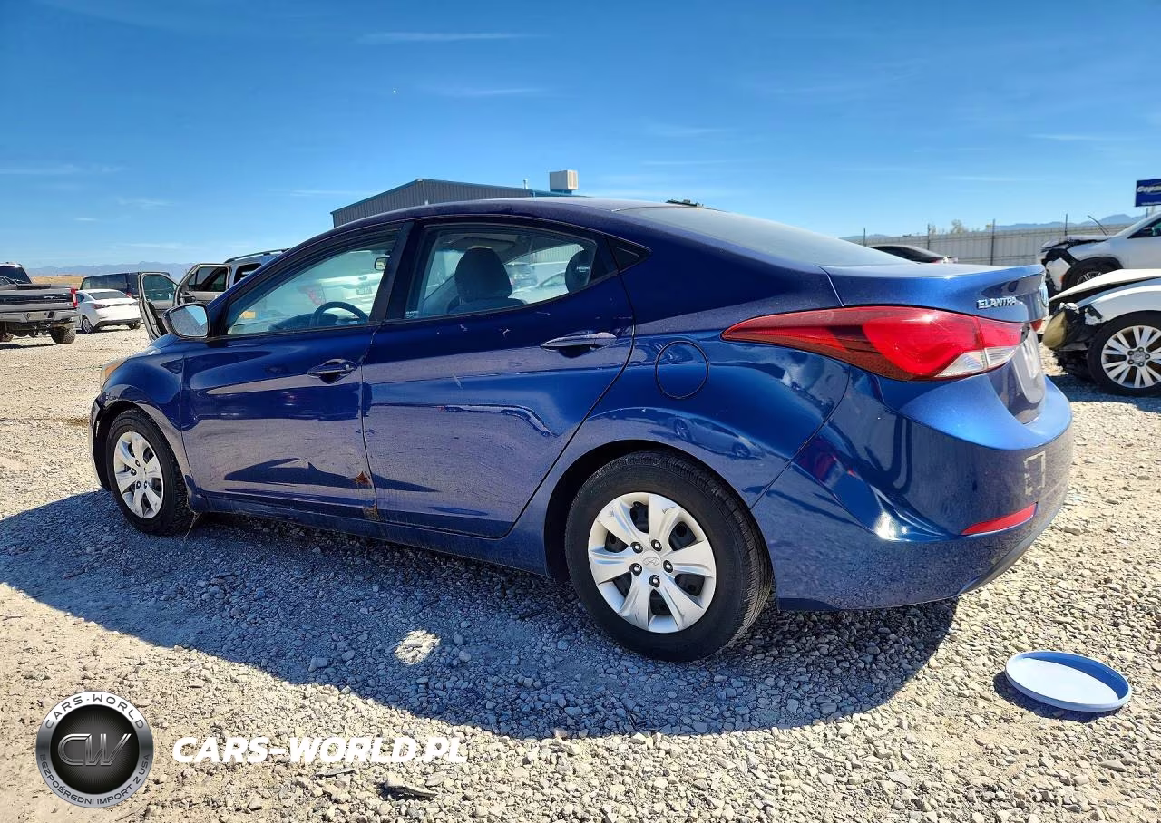 2016 Hyundai Elantra Se VIN:5NPDH4AE1GH704782 - 2