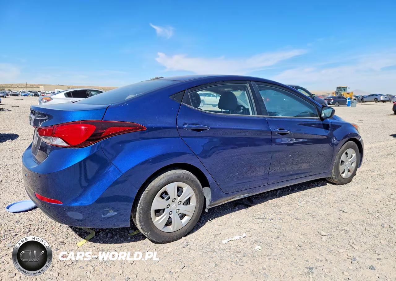 2016 Hyundai Elantra Se VIN:5NPDH4AE1GH704782 - 3