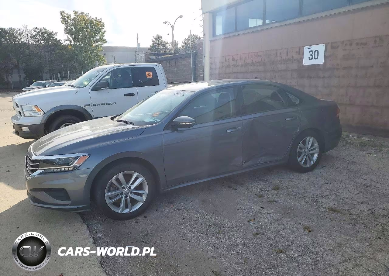 2021 Volkswagen Passat S VIN:1VWAA7A34MC009384 - 1
