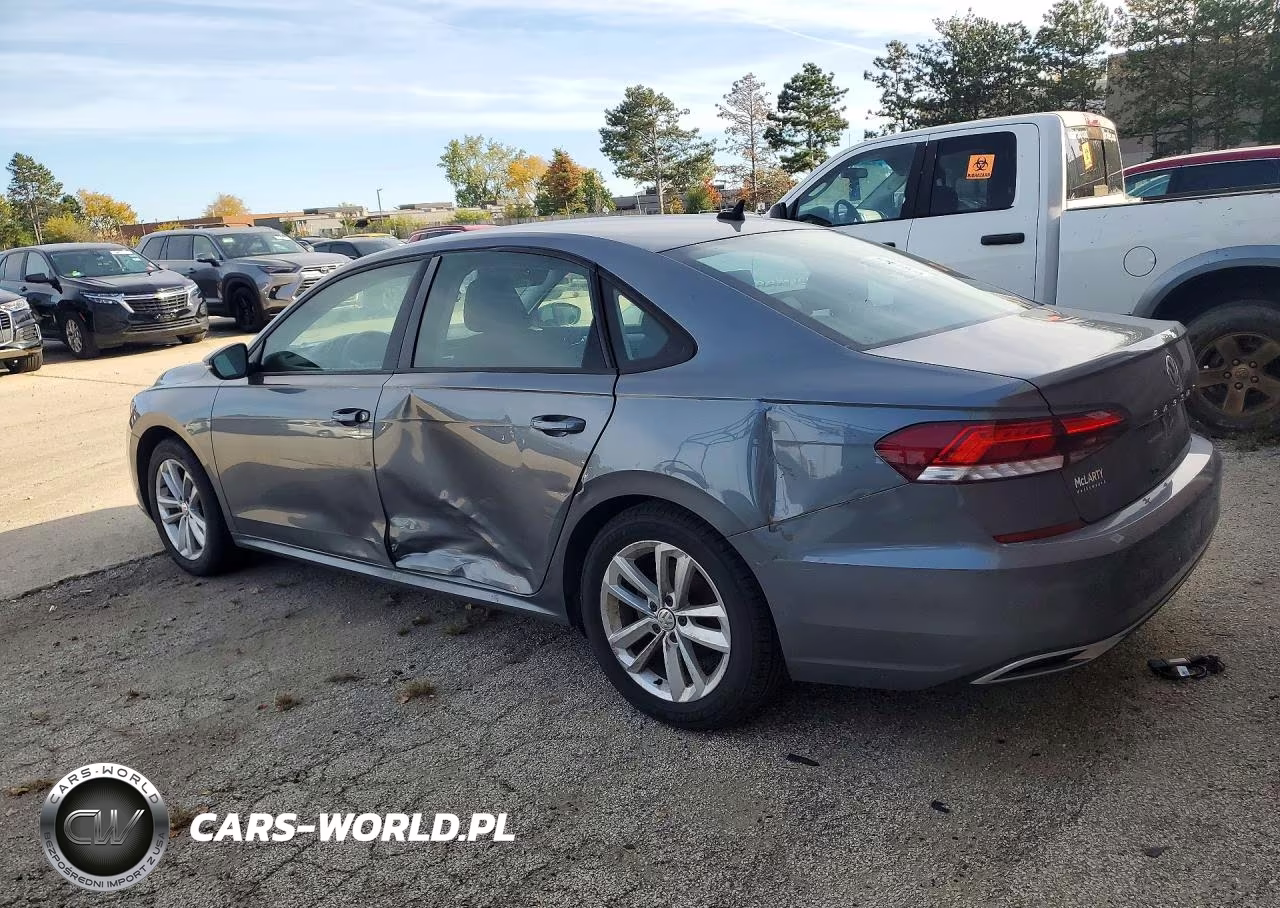 2021 Volkswagen Passat S VIN:1VWAA7A34MC009384 - 2