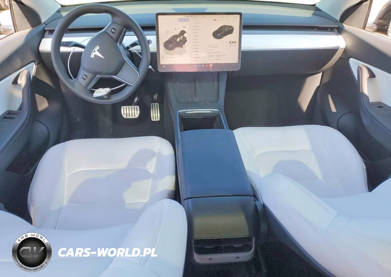 2022 Tesla Model Y VIN:7SAYGDEF2NF414203 - 8