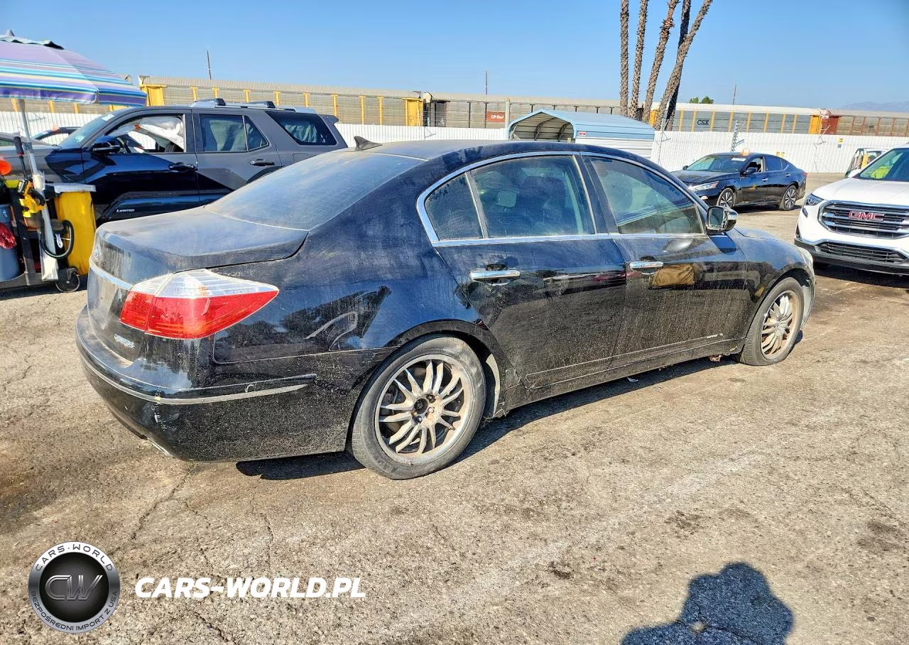 2009 Hyundai Genesis 3.8L VIN:KMHGC46E89U036147 - 3