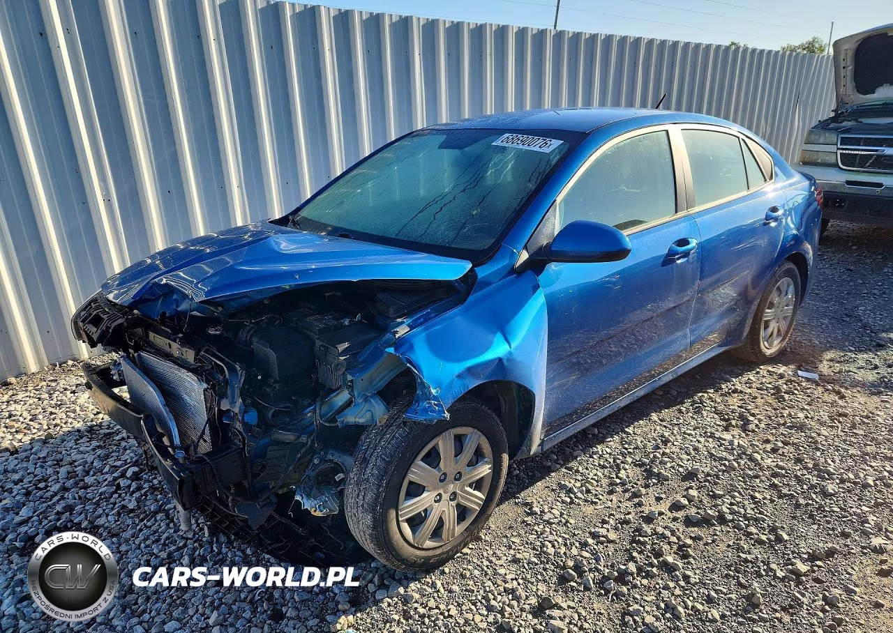 2022 Kia Rio S VIN:3KPA24AD2NE436841 - 1