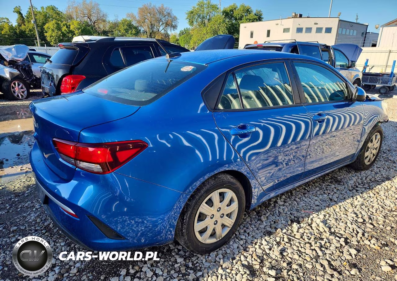 2022 Kia Rio S VIN:3KPA24AD2NE436841 - 3