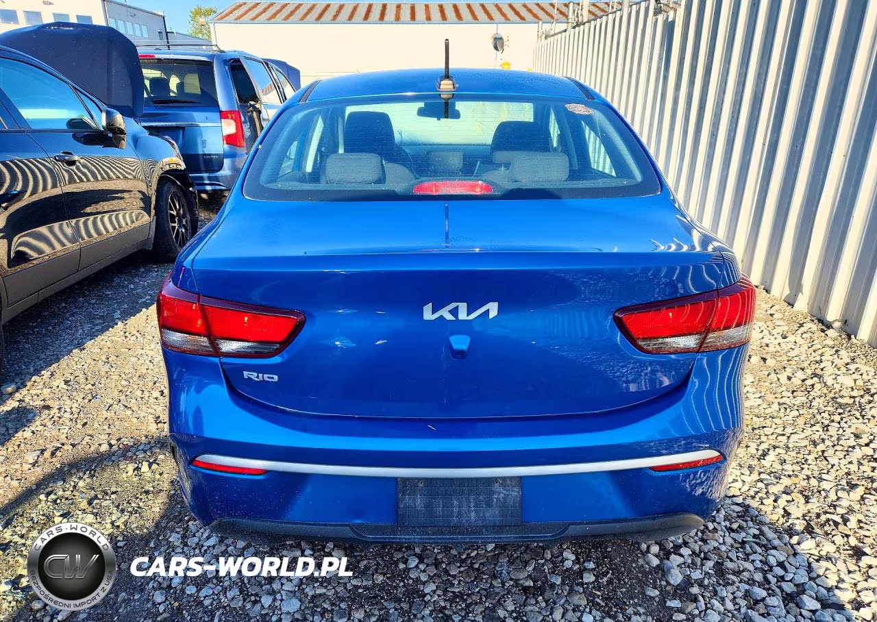 2022 Kia Rio S VIN:3KPA24AD2NE436841 - 6