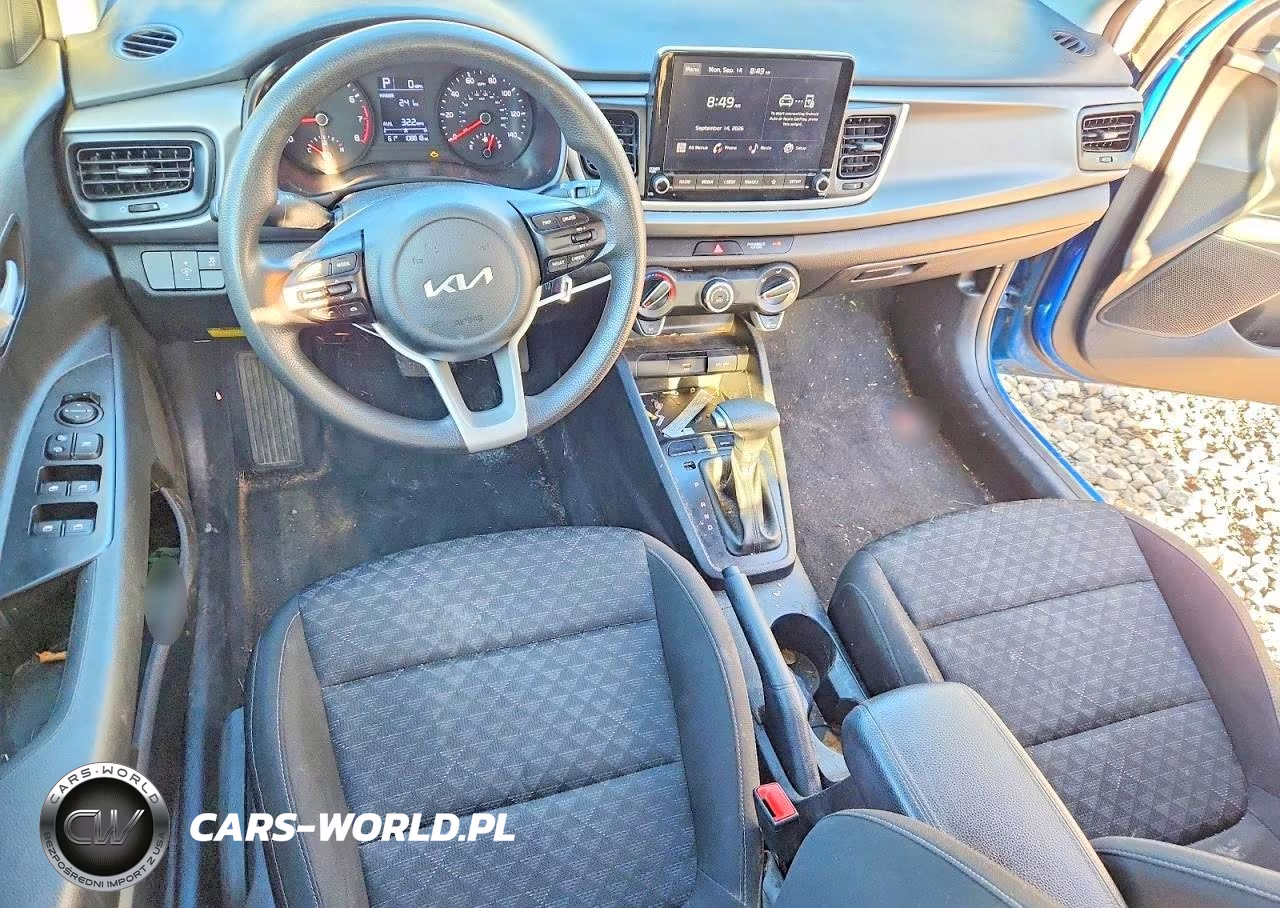 2022 Kia Rio S VIN:3KPA24AD2NE436841 - 8