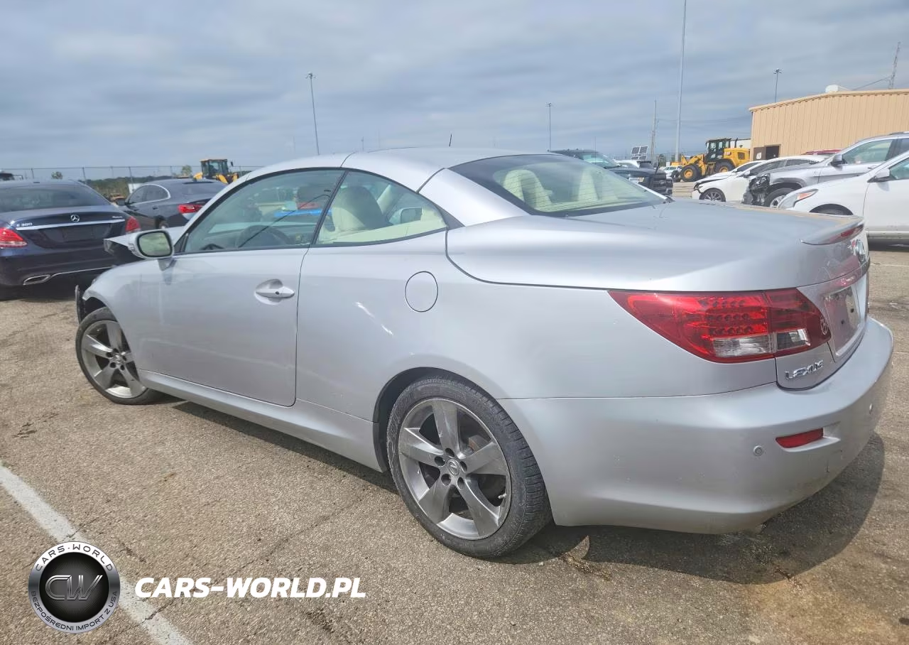 2010 Lexus Is 250C Base VIN:JTHFF2C29A2511549 - 2