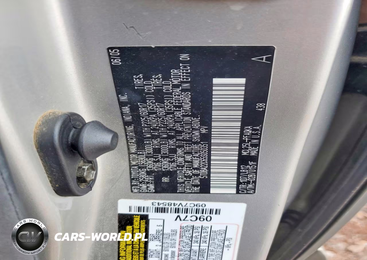 2005 Toyota Sienna Xle Limited 7 Passenger VIN:5TDBA22C65S050351 - 12