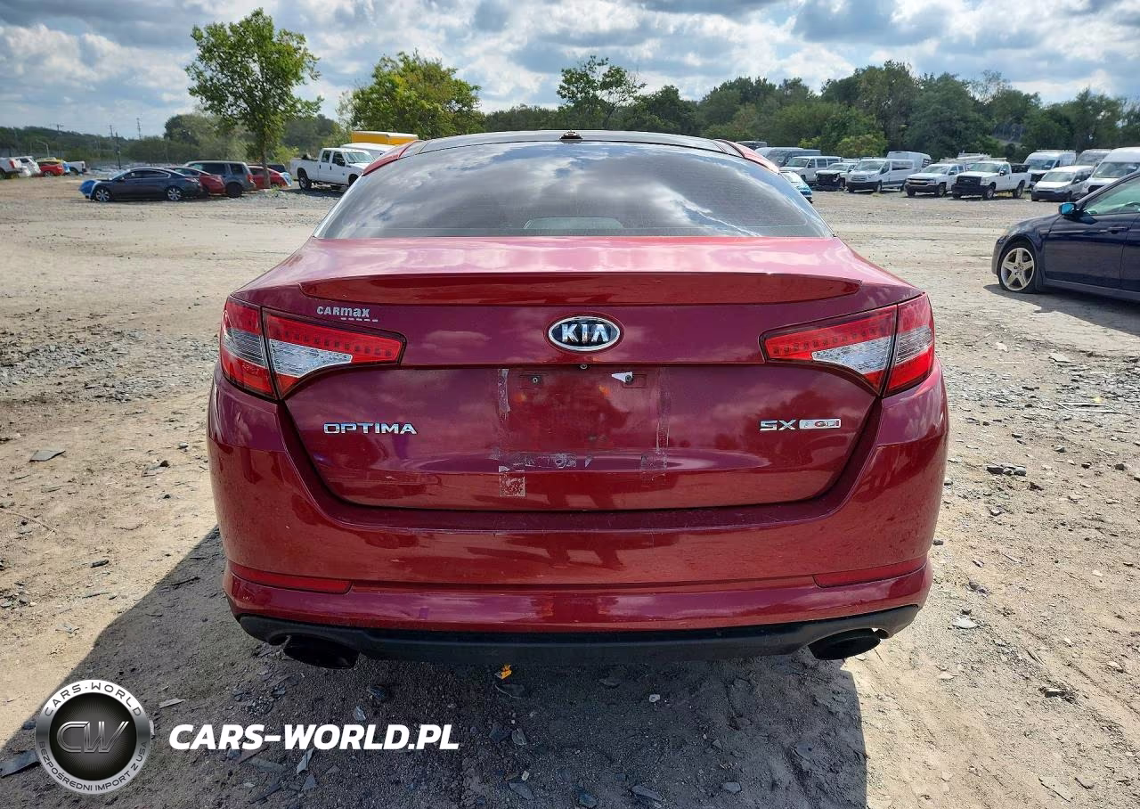 2012 Kia Optima Sx VIN:5XXGR4A66CG088537 - 6