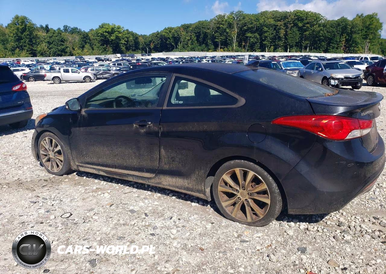2013 Hyundai Elantra Coupe Se VIN:KMHDH6AE2DU002768 - 2
