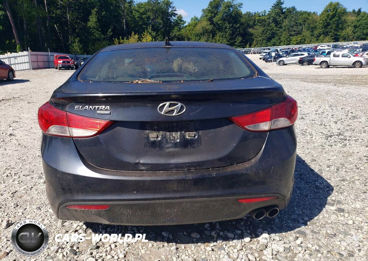 2013 Hyundai Elantra Coupe Se VIN:KMHDH6AE2DU002768 - 6