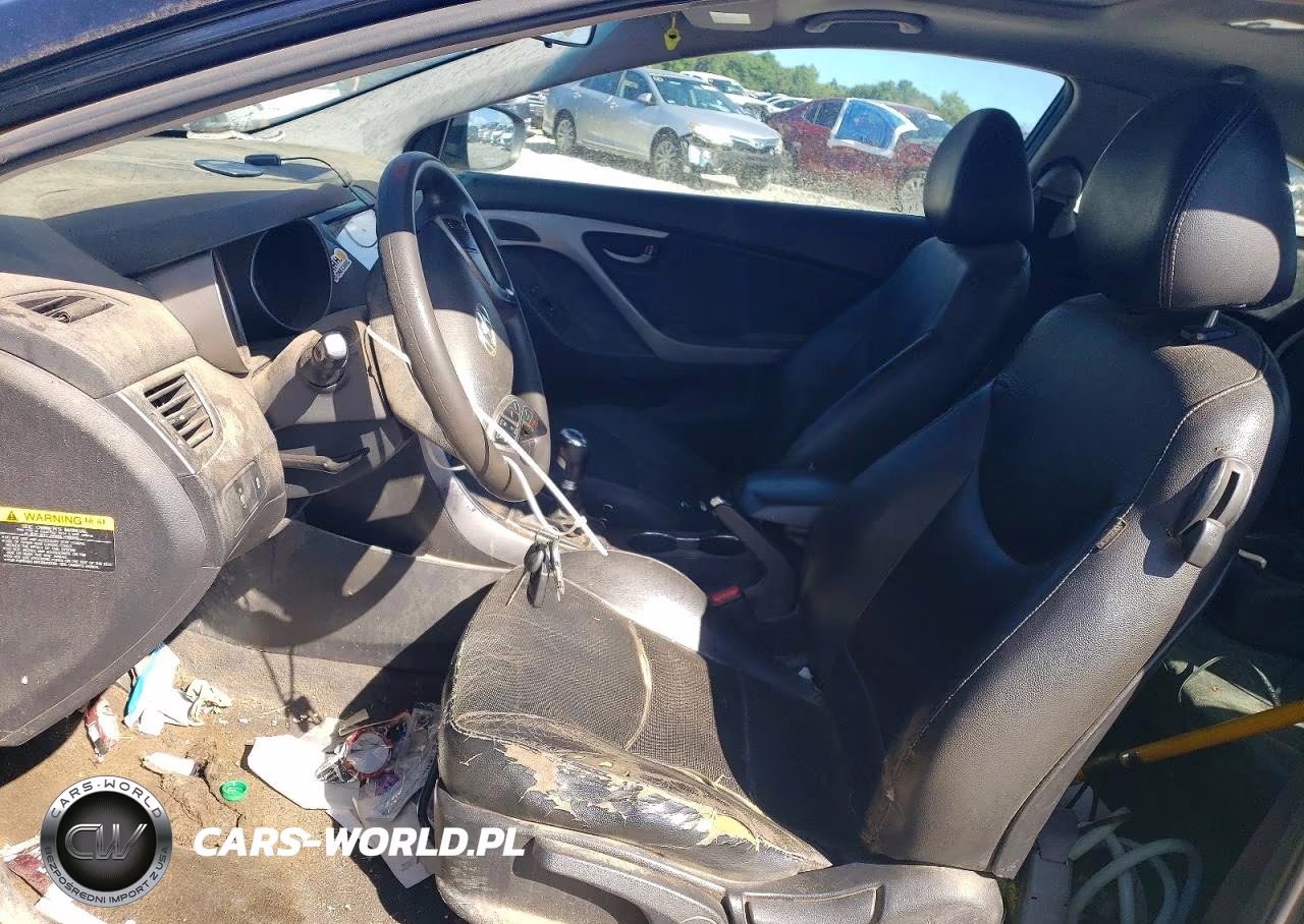 2013 Hyundai Elantra Coupe Se VIN:KMHDH6AE2DU002768 - 7