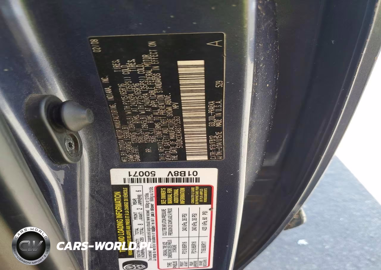 2008 Toyota Sienna Ce 8-Passenger VIN:5TDZK23C48S175363 - 13