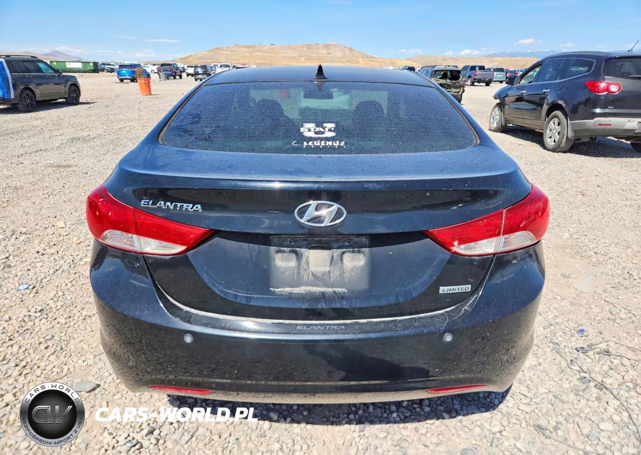 2013 Hyundai Elantra Limited VIN:5NPDH4AE3DH327691 - 6