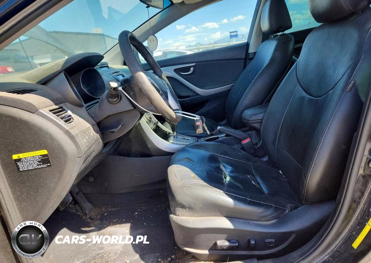 2013 Hyundai Elantra Limited VIN:5NPDH4AE3DH327691 - 7
