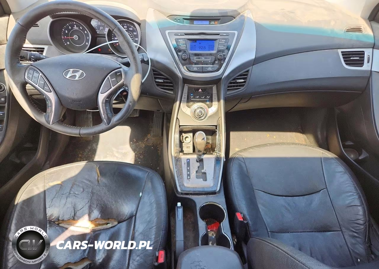 2013 Hyundai Elantra Limited VIN:5NPDH4AE3DH327691 - 8