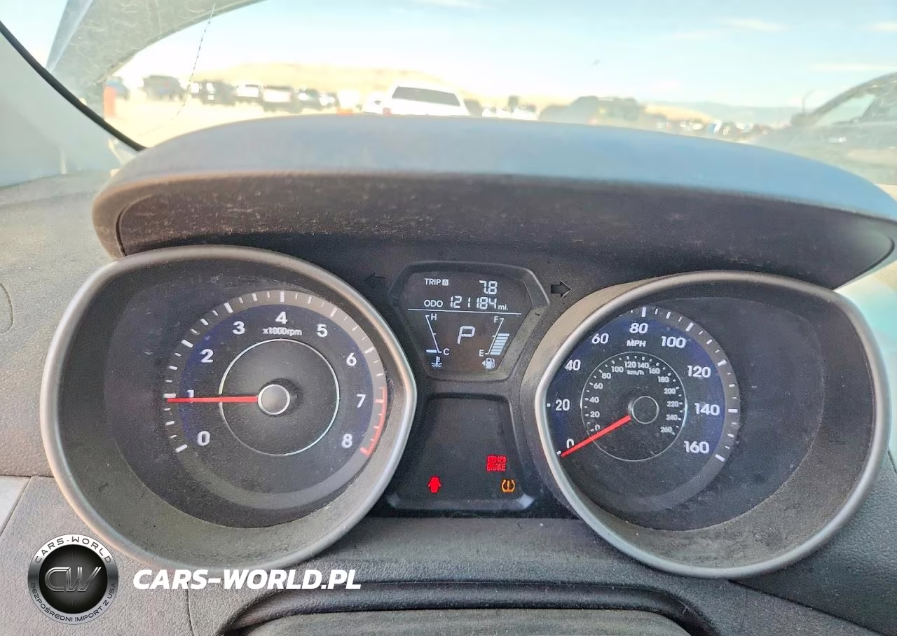 2013 Hyundai Elantra Limited VIN:5NPDH4AE3DH327691 - 9