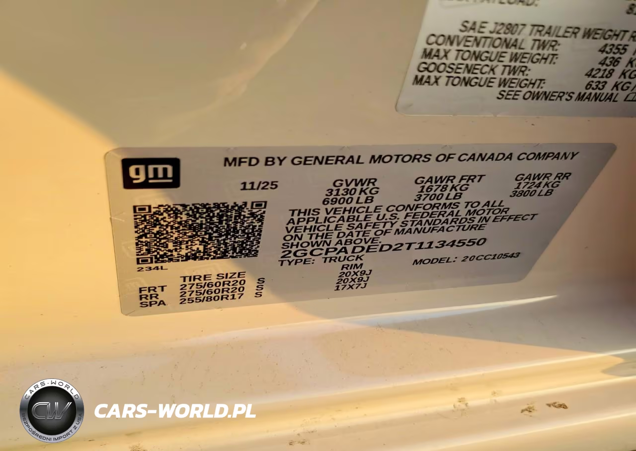 2026 Chevrolet Silverado C1500 Rst VIN:2GCPADED2T1134550 - 12