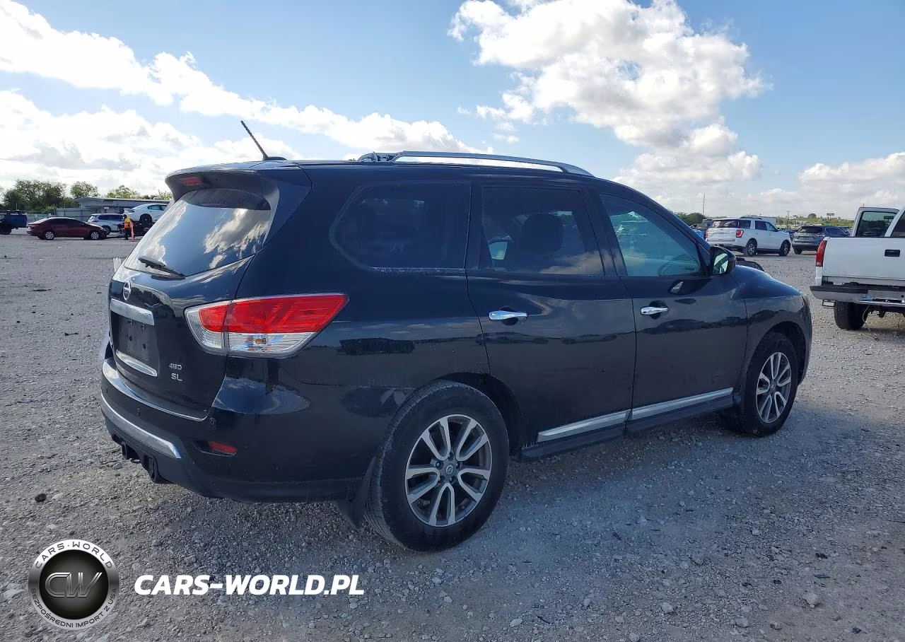 2014 Nissan Pathfinder Sl VIN:5N1AR2MM3EC604324 - 3