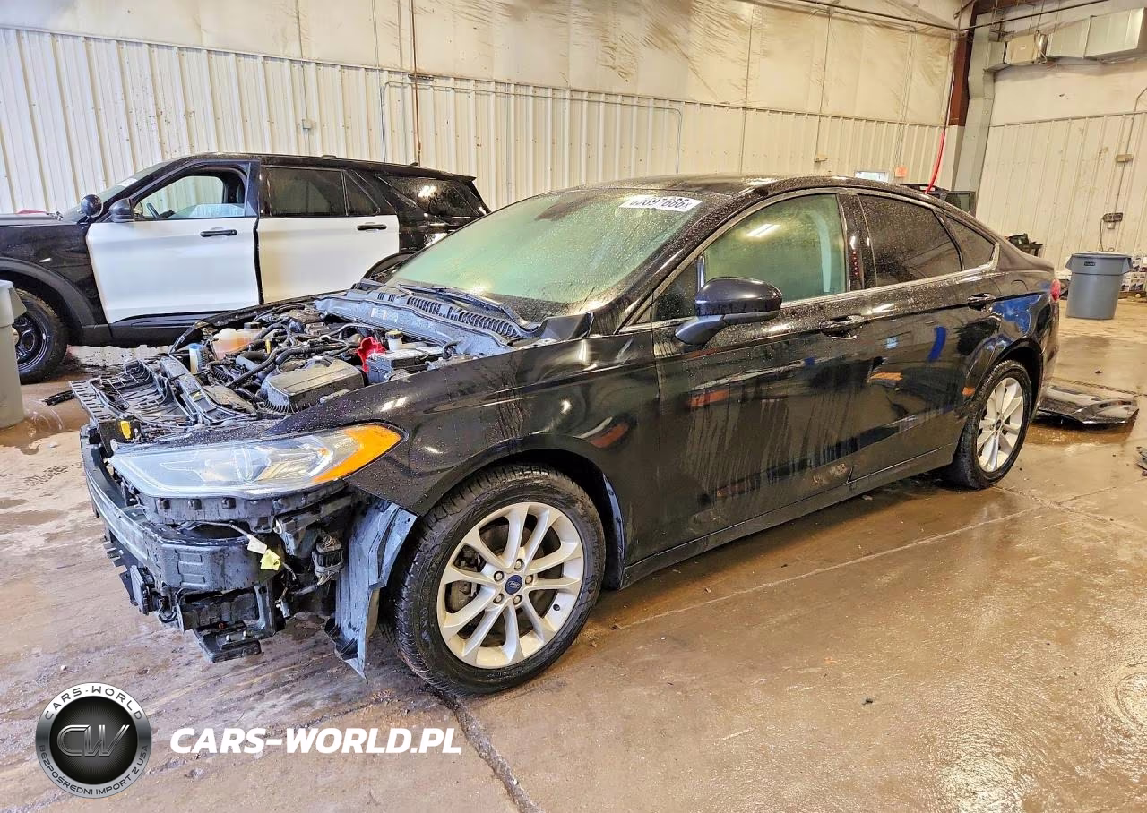 2019 Ford Fusion Se VIN:3FA6P0HD0KR193482 - 1