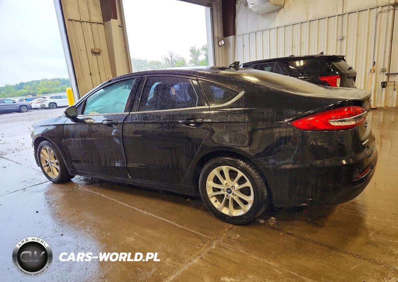 2019 Ford Fusion Se VIN:3FA6P0HD0KR193482 - 2