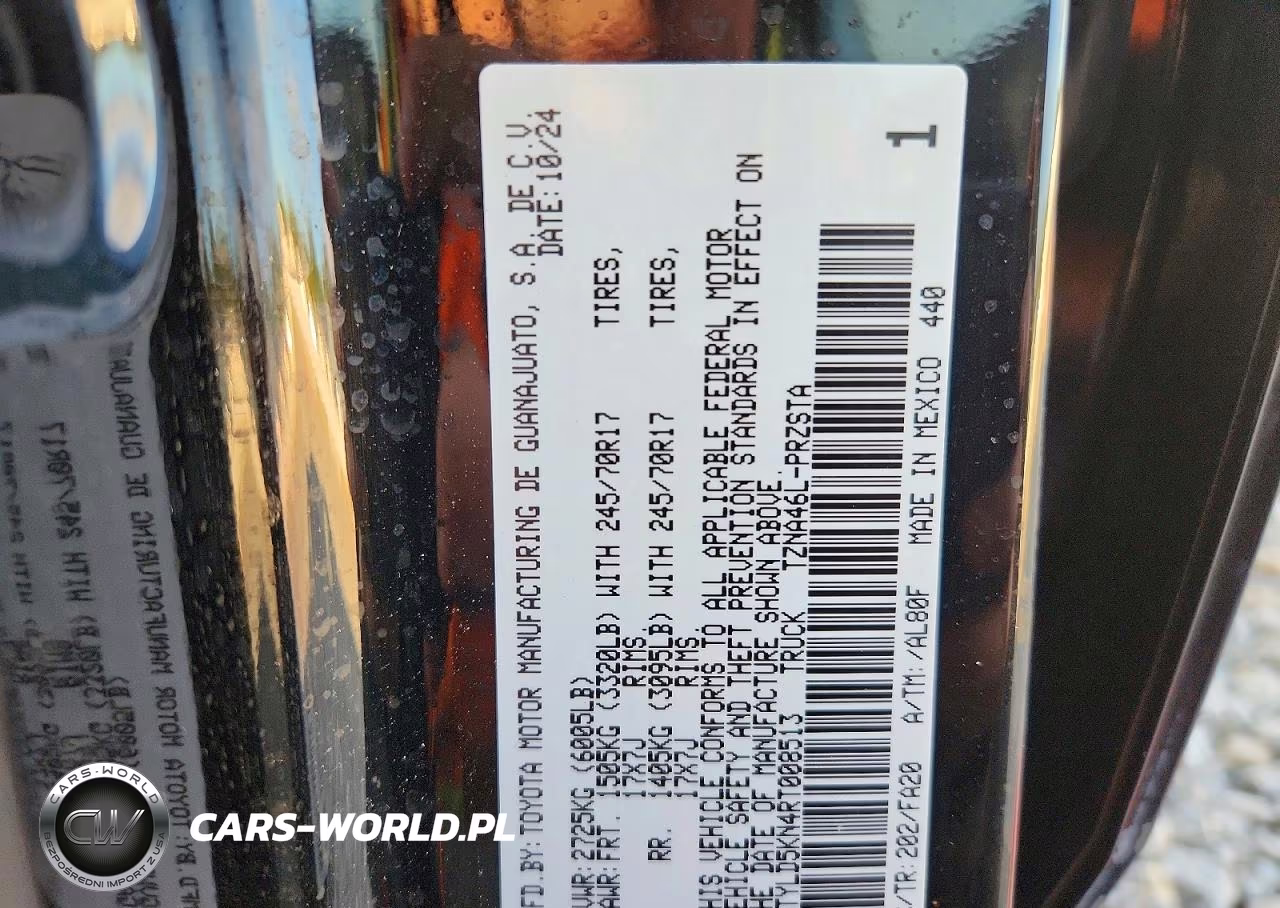 2024 Toyota Tacoma Sr VIN:3TYLD5KN4RT008513 - 13