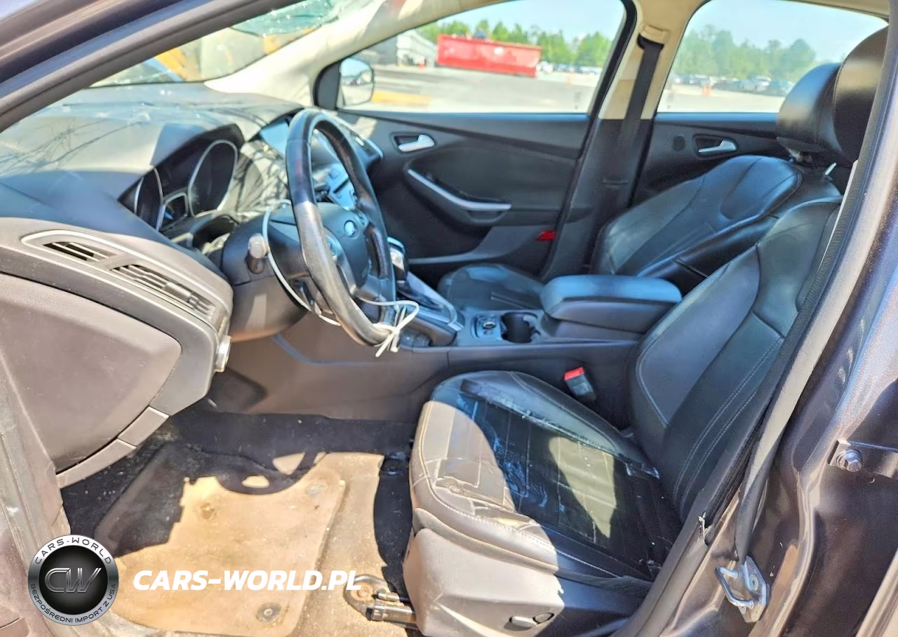 2014 Ford Focus Titanium VIN:1FADP3J26EL399958 - 7