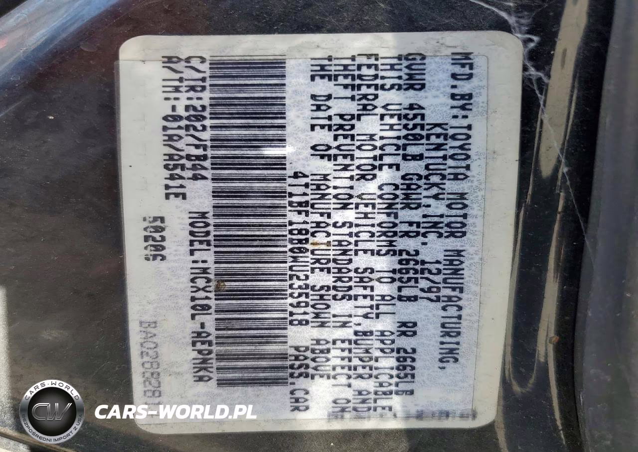1998 Toyota Avalon Xl VIN:4T1BF18B0WU235918 - 12