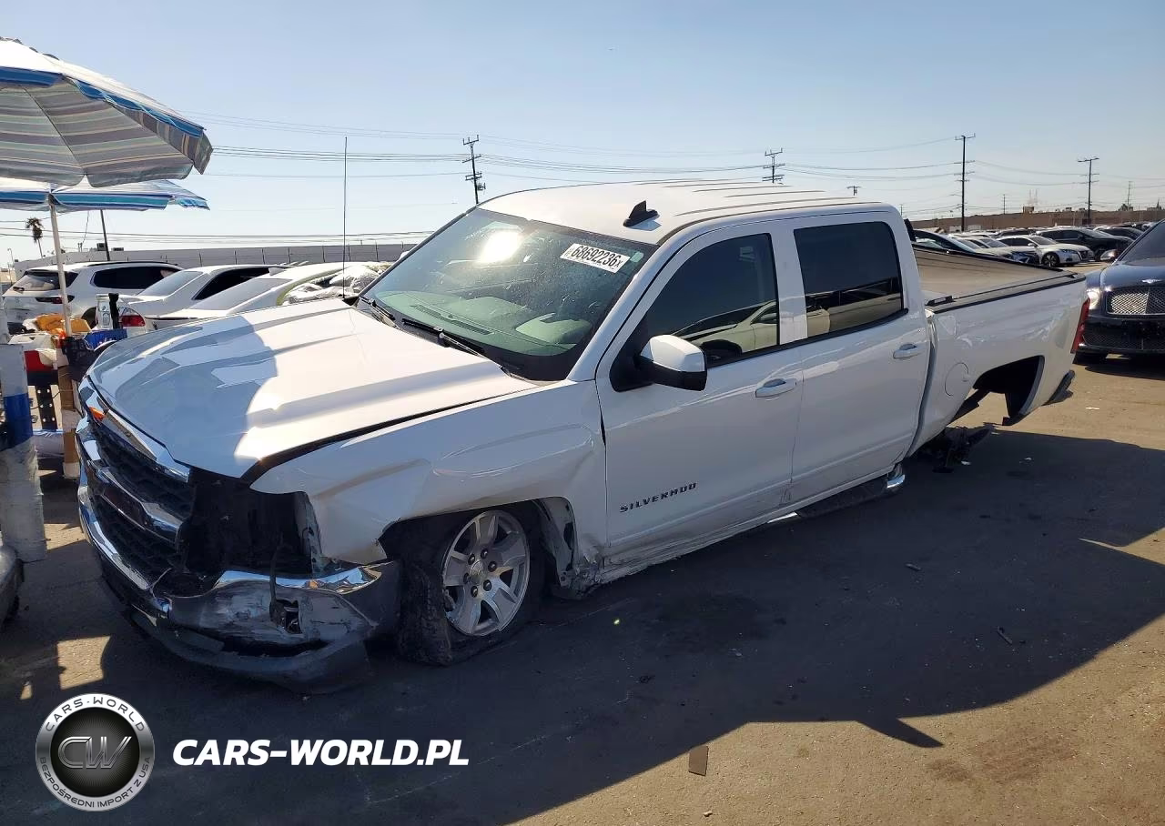 2018 Chevrolet Silverado C1500 Lt VIN:3GCPCREC4JG369504 - 1