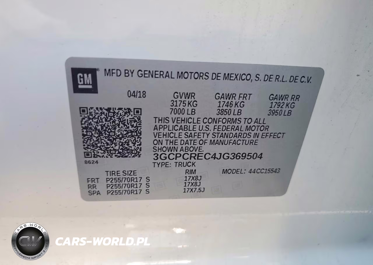 2018 Chevrolet Silverado C1500 Lt VIN:3GCPCREC4JG369504 - 12