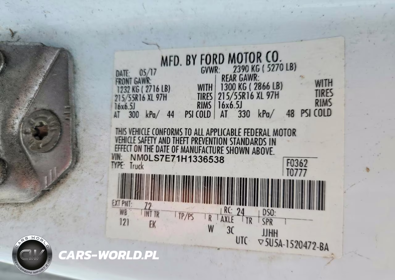 2017 Ford Transit Connect Xl VIN:NM0LS7E71H1336538 - 14