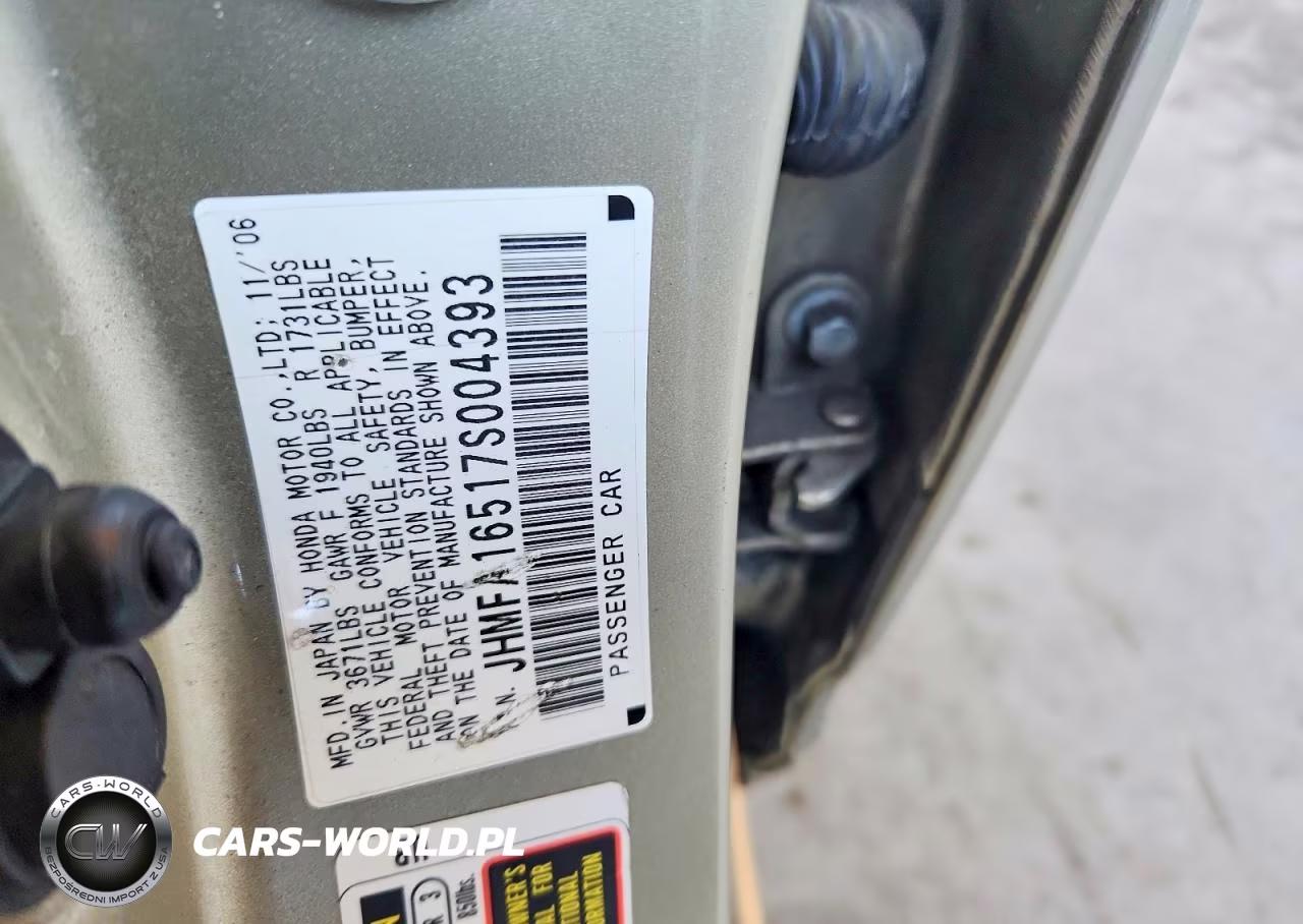 2007 Honda Civic Lx VIN:JHMFA16517S004393 - 13