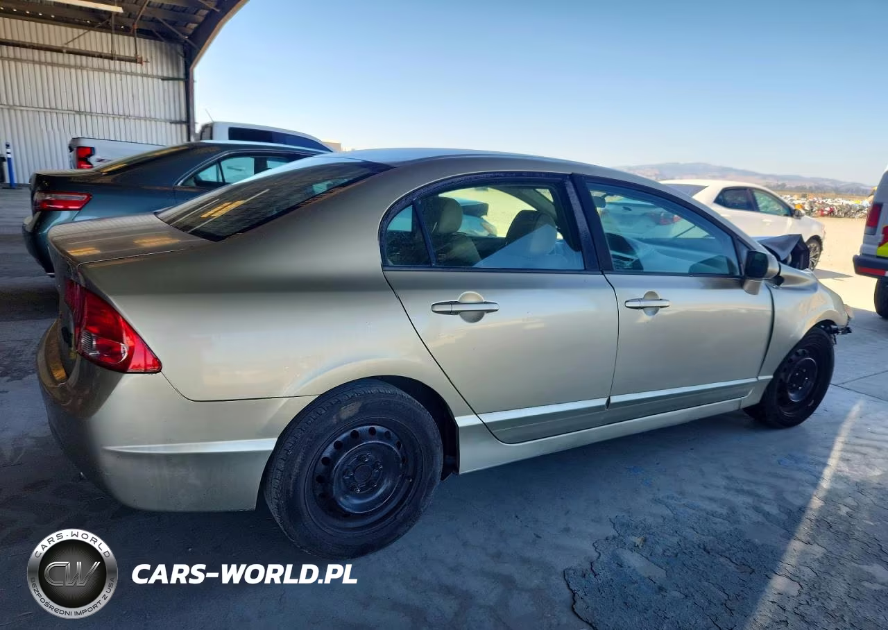 2007 Honda Civic Lx VIN:JHMFA16517S004393 - 3