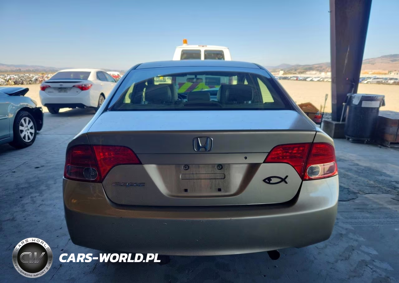2007 Honda Civic Lx VIN:JHMFA16517S004393 - 6