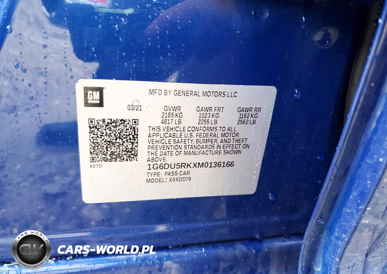 2021 Cadillac Ct5 Sport VIN:1G6DU5RKXM0136166 - 13