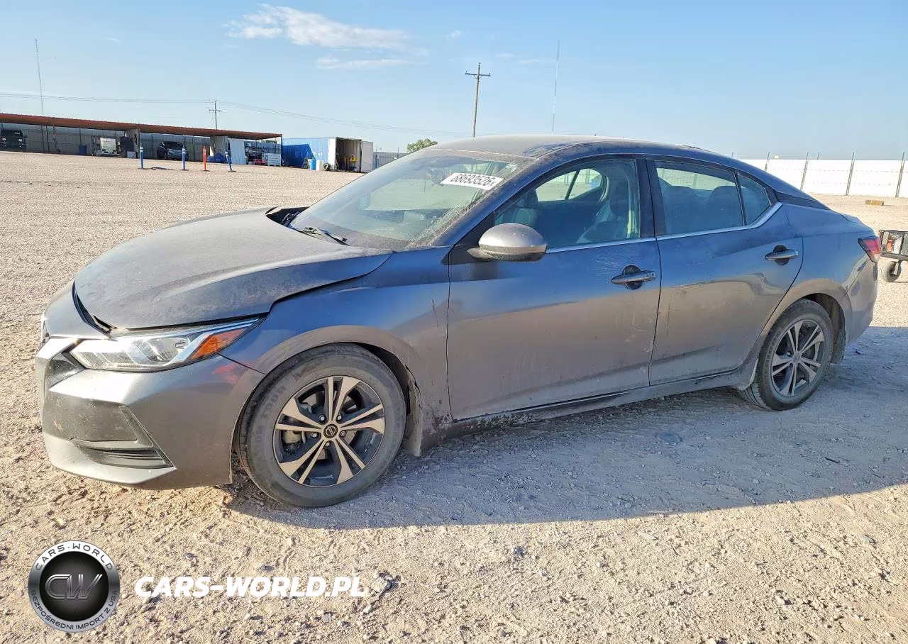 2022 Nissan Sentra Sv VIN:3N1AB8CVXNY220248 - 1