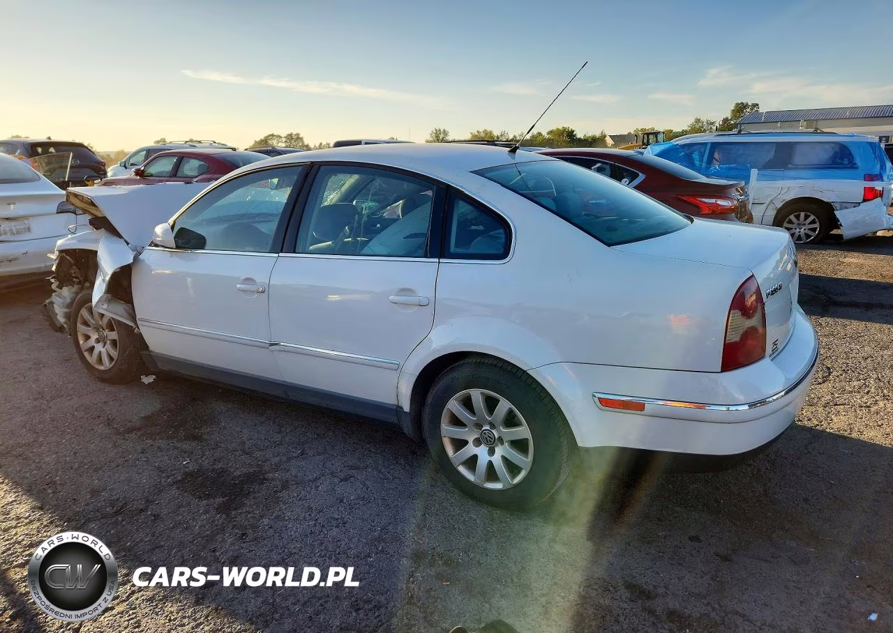 2003 Volkswagen Passat Gls VIN:WVWPD63B73P434866 - 2