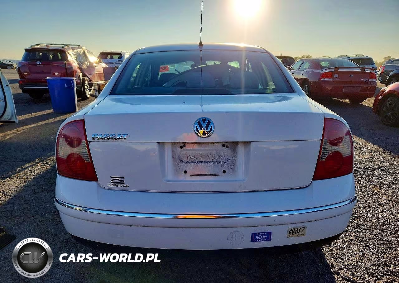 2003 Volkswagen Passat Gls VIN:WVWPD63B73P434866 - 6
