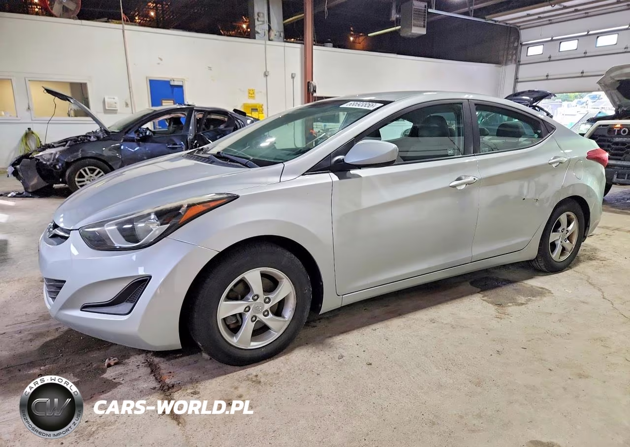 2014 Hyundai Elantra Se VIN:5NPDH4AEXEH503508 - 1