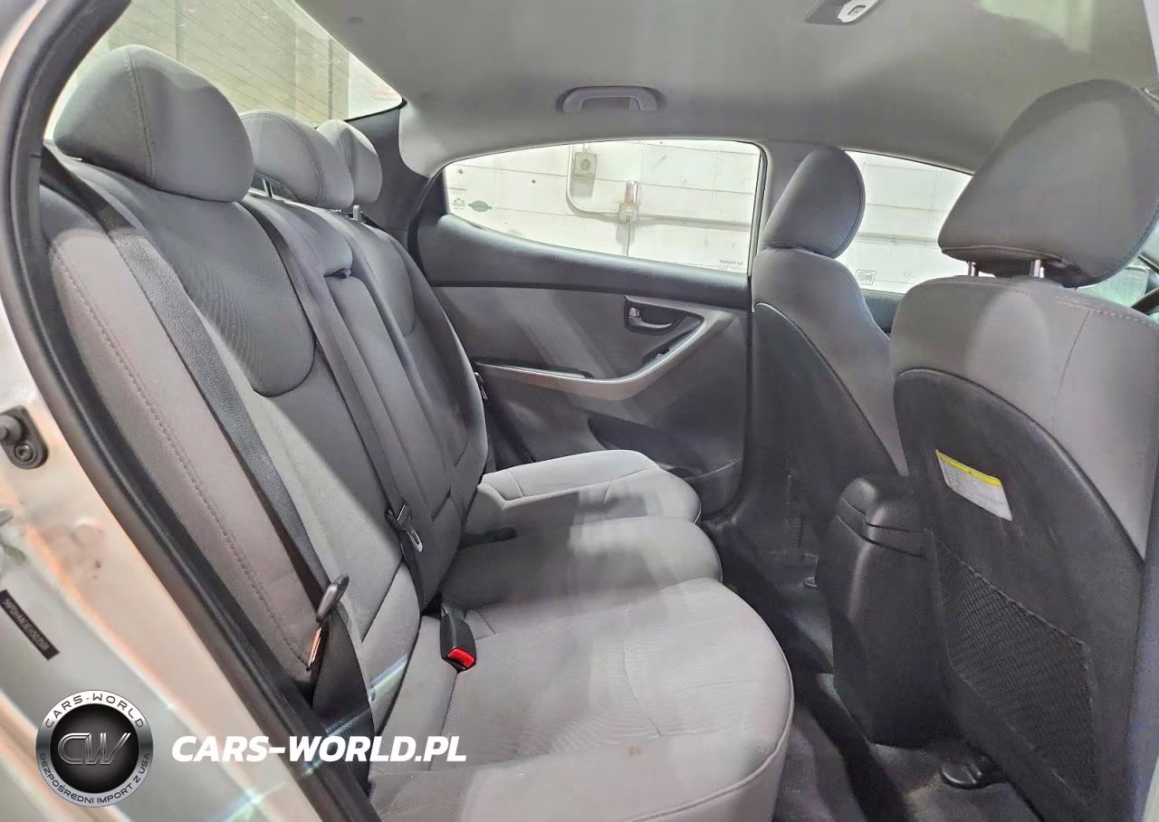 2014 Hyundai Elantra Se VIN:5NPDH4AEXEH503508 - 10