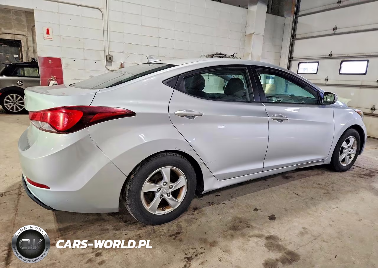 2014 Hyundai Elantra Se VIN:5NPDH4AEXEH503508 - 3