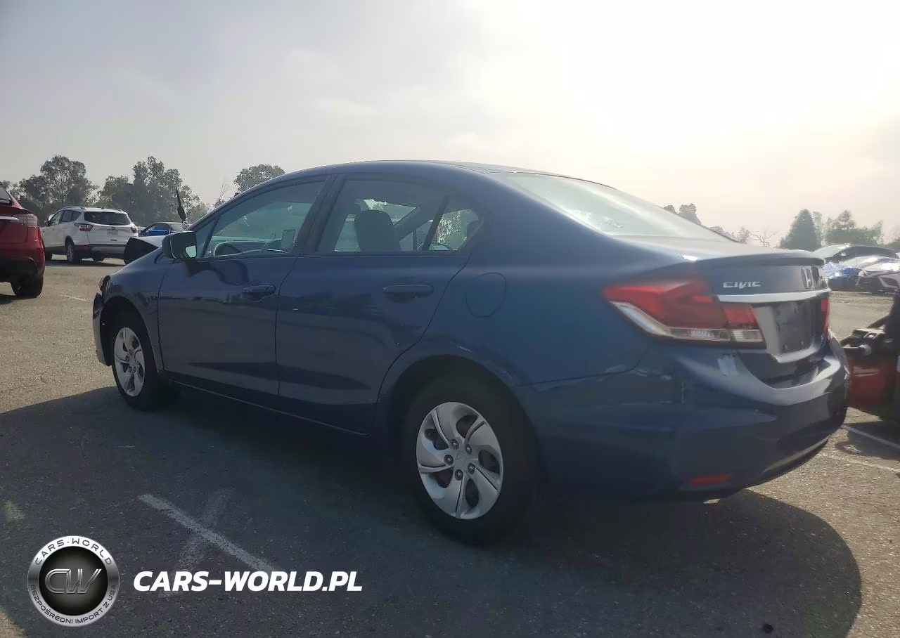 2014 Honda Civic Lx VIN:19XFB2F55EE242588 - 2