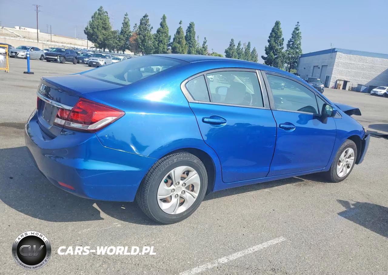2014 Honda Civic Lx VIN:19XFB2F55EE242588 - 3
