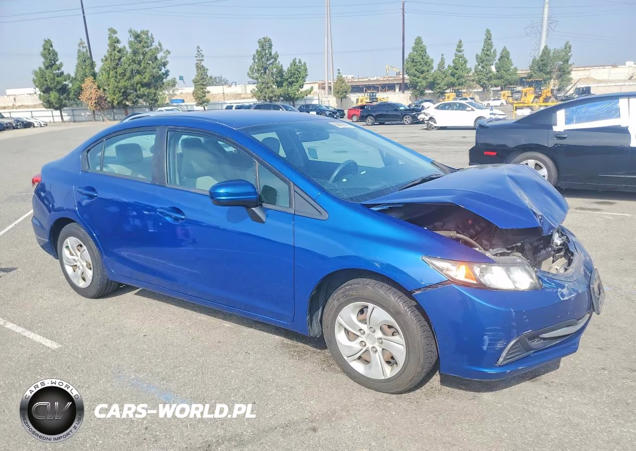 2014 Honda Civic Lx VIN:19XFB2F55EE242588 - 4