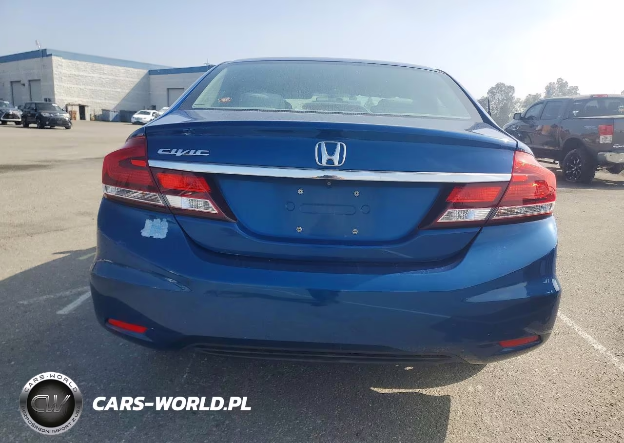2014 Honda Civic Lx VIN:19XFB2F55EE242588 - 6