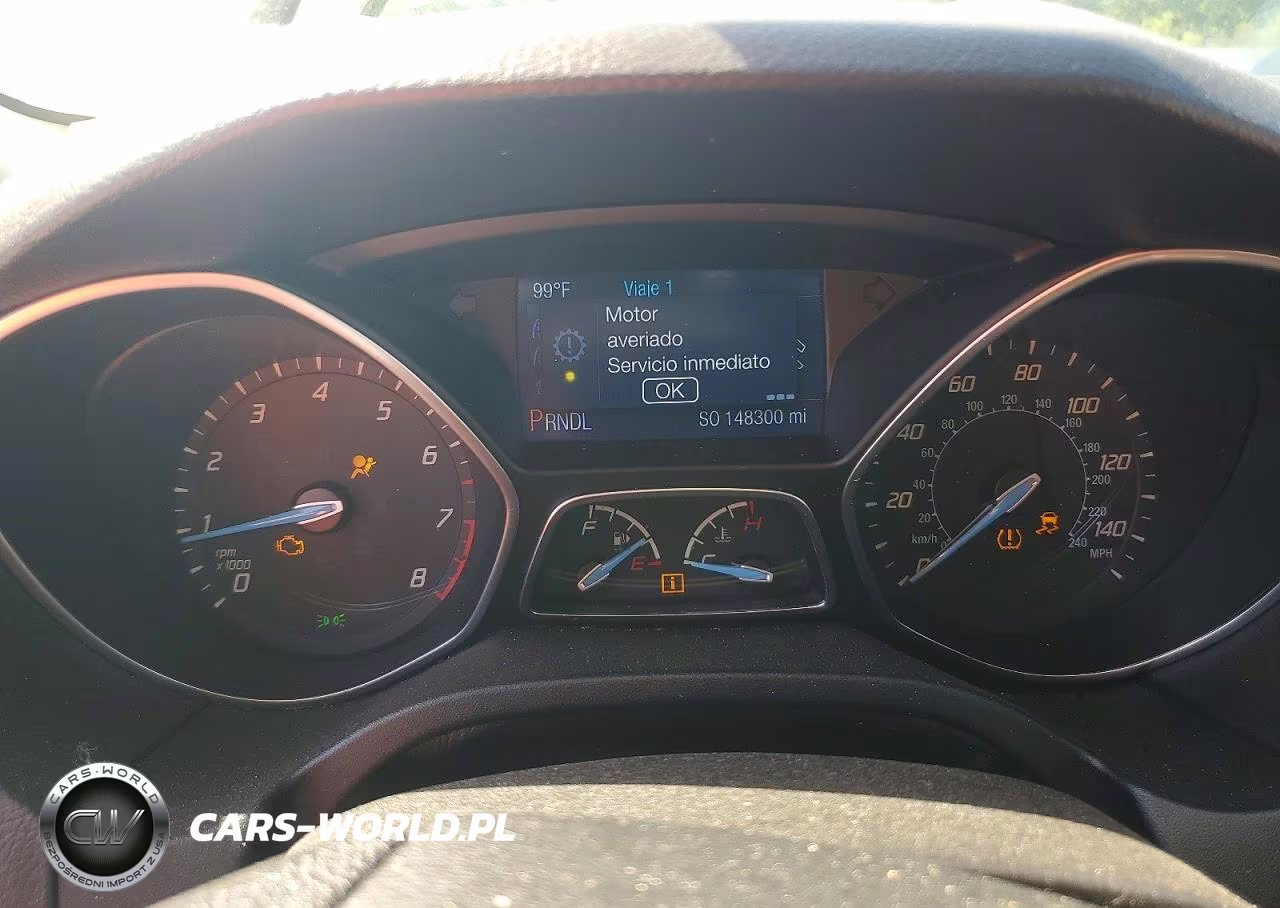 2014 Ford Focus Se VIN:1FADP3F2XEL425602 - 9