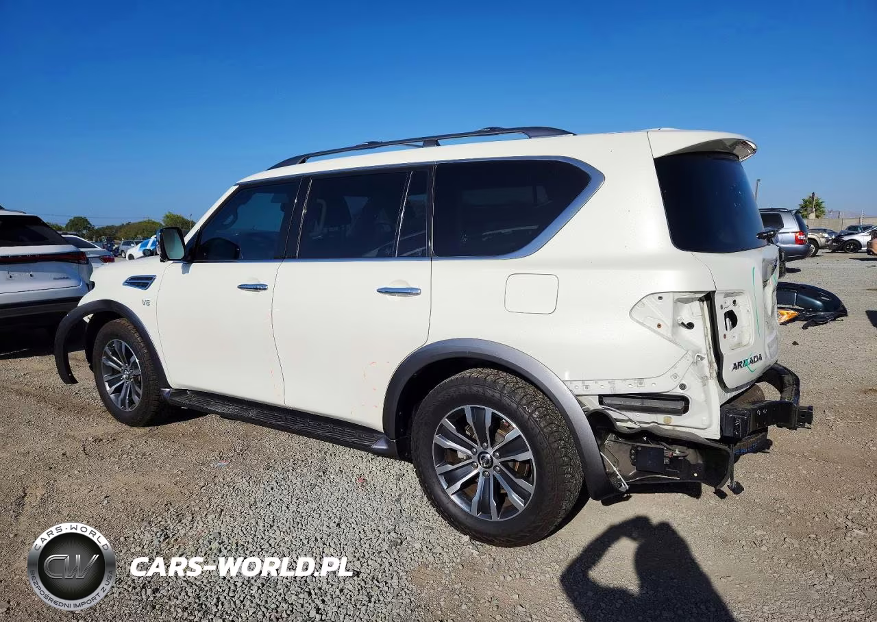 2019 Nissan Armada Sl VIN:JN8AY2NC8KX512051 - 2