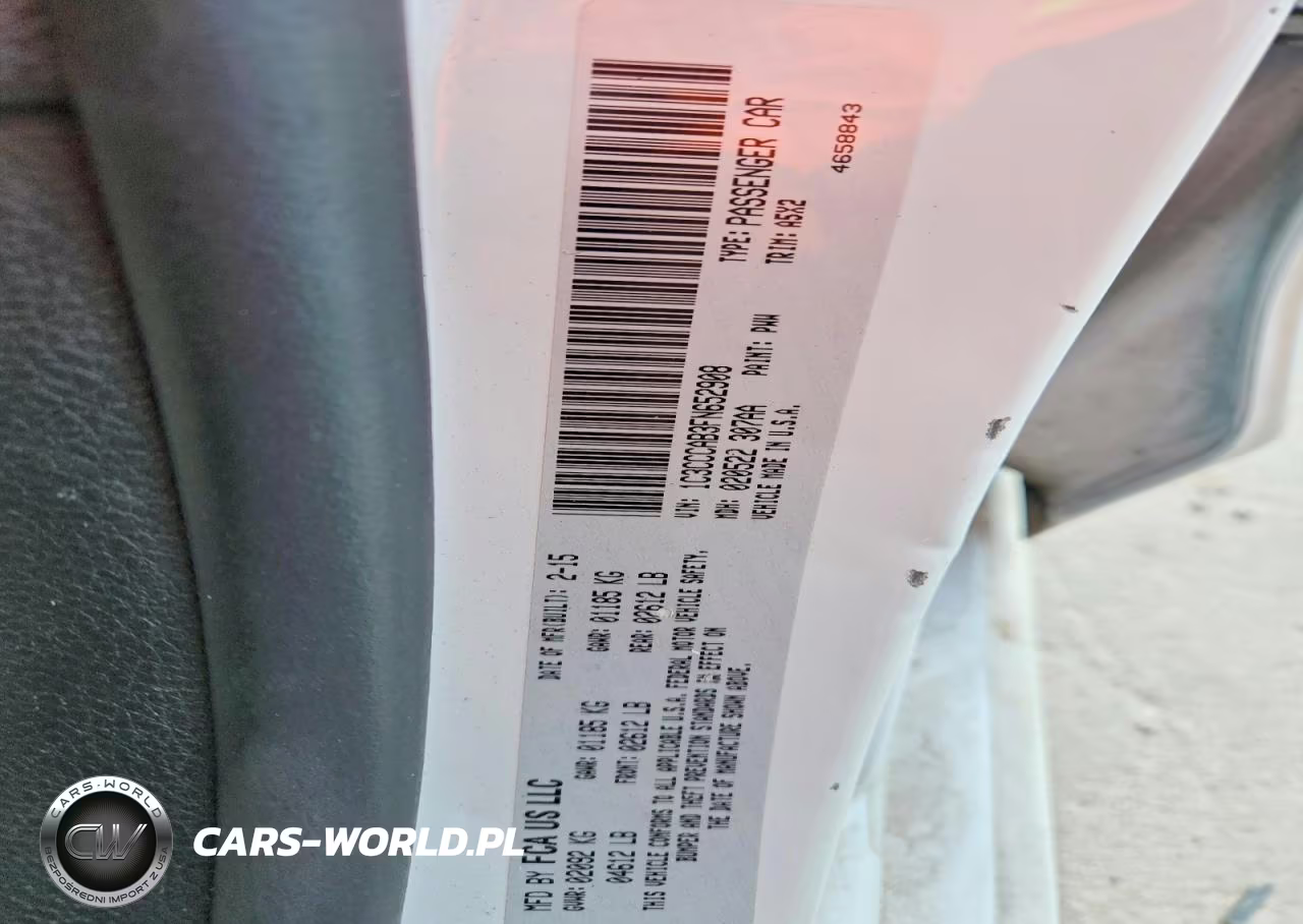 2015 Chrysler 200 Limited VIN:1C3CCCAB3FN652908 - 12